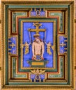 `Ecce Homo` carved panel in the Church of San Girolamo della CaritÃÂ  in Rome, Italy.